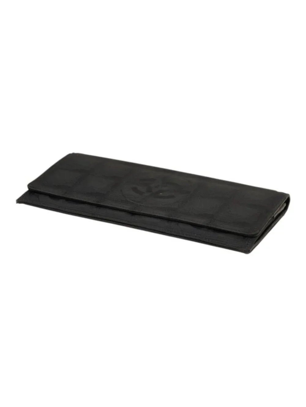 Chanel New Travel Line Wallet Black Nylon
